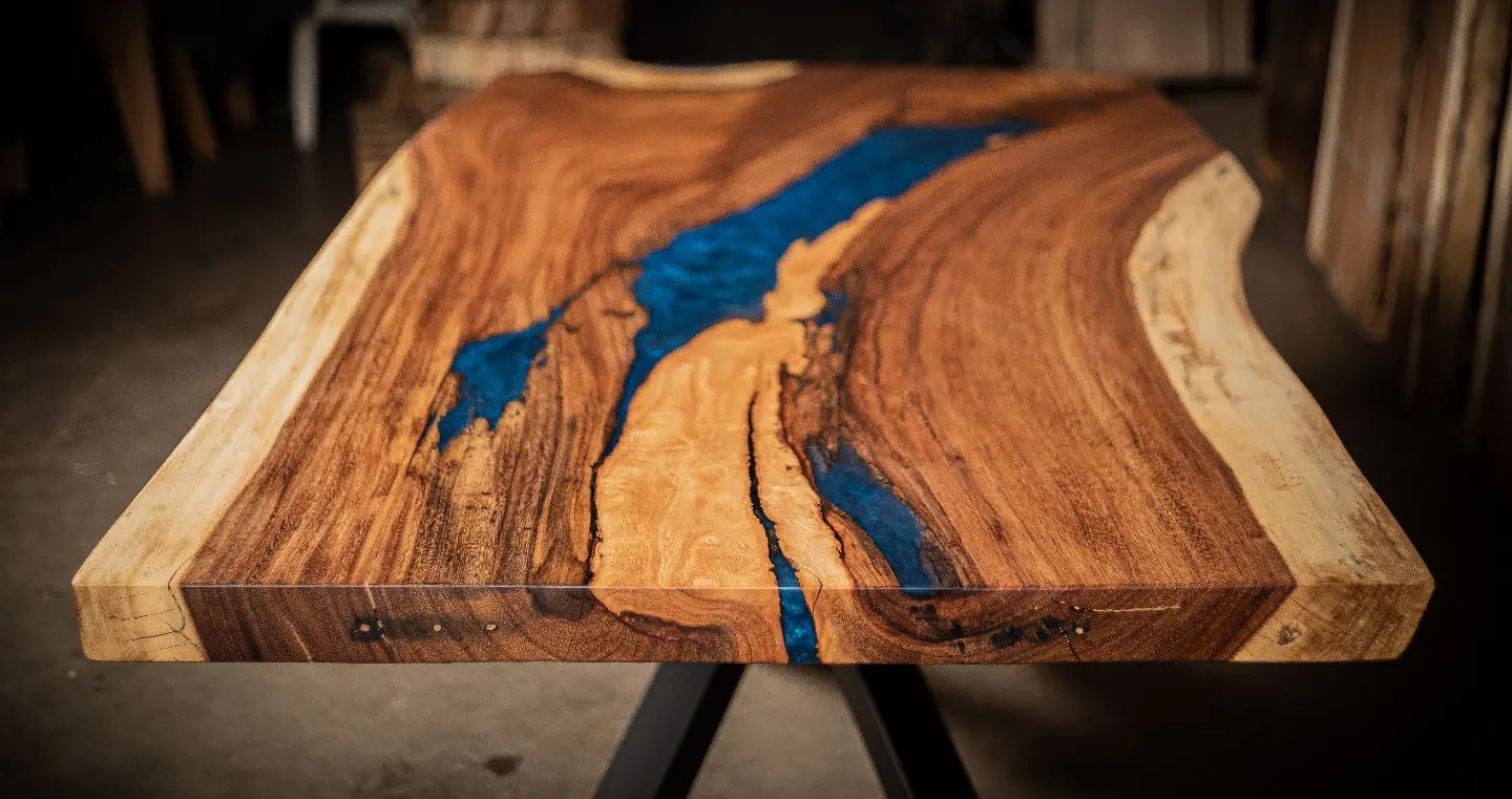 Live Edge Dining Table in Colorado